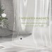 Extra Long Shower Curtain Liner, Clear Shower Curtain Liner 96 Length, 72x96 Plastic Shower Curtain Liner