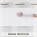 Shower Curtain with Snap-in Liner, No Hooks Needed , Water Repellent&Machine Washable,71x74Inch