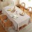 60 x 84 inches Farmhouse Style Linen tablecloths, Wrinkle Resistant Washable Dining Room Table Cloths for Rectangle Tables