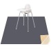 Splat Mat for Under High Chair/Arts/Crafts,  Washable Spill Waterproof Anti-Slip Floor Protector Splash Mat